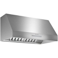 Thermador - PROFESSIONAL SERIES 36" Externally Vented Range Hood - Stainless steel - Front_Zoom