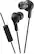 Front. JVC - Gumy Plus Earbud Headphones - Black.
