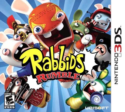 Front Standard. Rabbids Rumble - Nintendo 3DS.