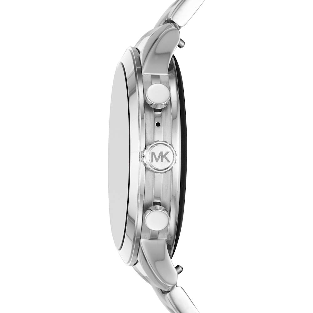 Best Buy: Kors Access Runway Smartwatch 41mm Stainless Steel Silver-Tone MKT5044
