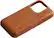 Left. Bellroy - iPhone 15 Pro Max Leather Phone Case - 3 Card - Terracotta.
