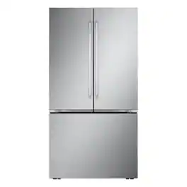 LG - 36-in Wide Counter-Depth MAX 26.5 Cu. Ft. French Door Smart Refrigerator with Internal Water - Stainless Steel