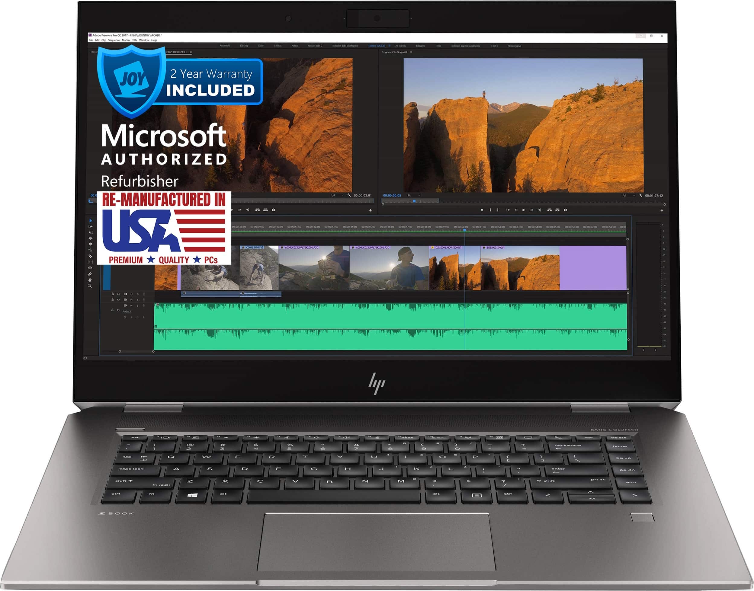 - 2 Year Warranty INCLUDED
- Microsoft AUTHORIZED Refurbisher
- RE-MANUFACTURED IN USA
- PREMIUM QUALITY PCs
- HP