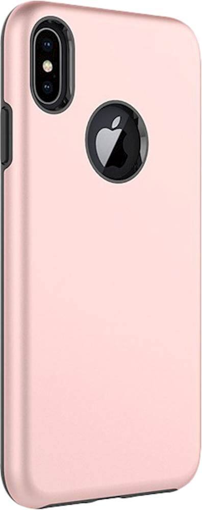 Angle. SaharaCase - OnlyCase Series Classic Case for Apple® iPhone® XR - Rose Gold.