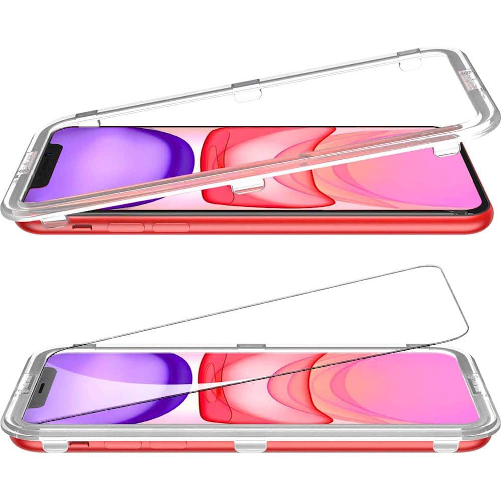 Alt View 11. SaharaCase - ZeroDamage Glass Screen Protector for Apple® iPhone® XR and 11 - Clear.