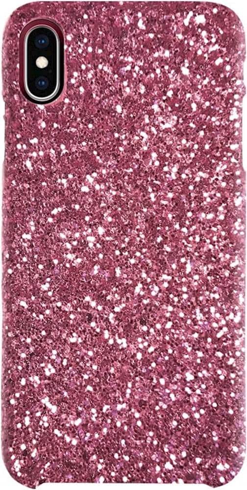 onlycase series diamond case for apple iphone xs max - rose gold onlycase series diamond case for apple iphone xs max - rose gold