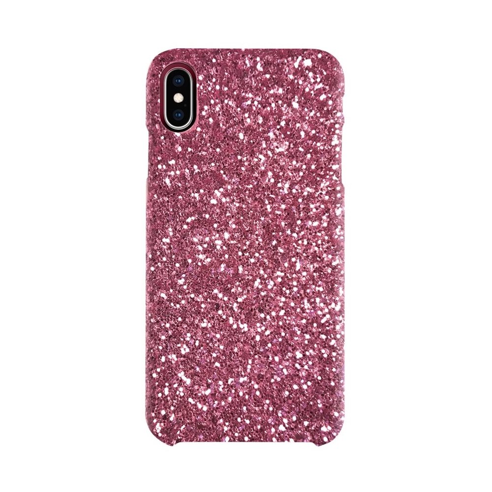 onlycase series case for apple iphone xr - sparkle/rose gold