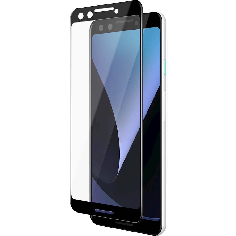 Alt View 13. SaharaCase - ZeroDamage Edge to Edge Screen Protector for Google Pixel 3 - Clear.