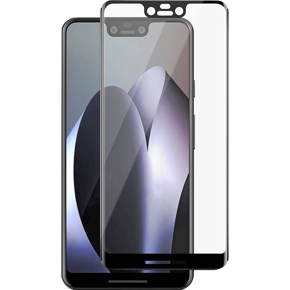 zerodamage edge to edge screen protector for google pixel 3 xl - clear