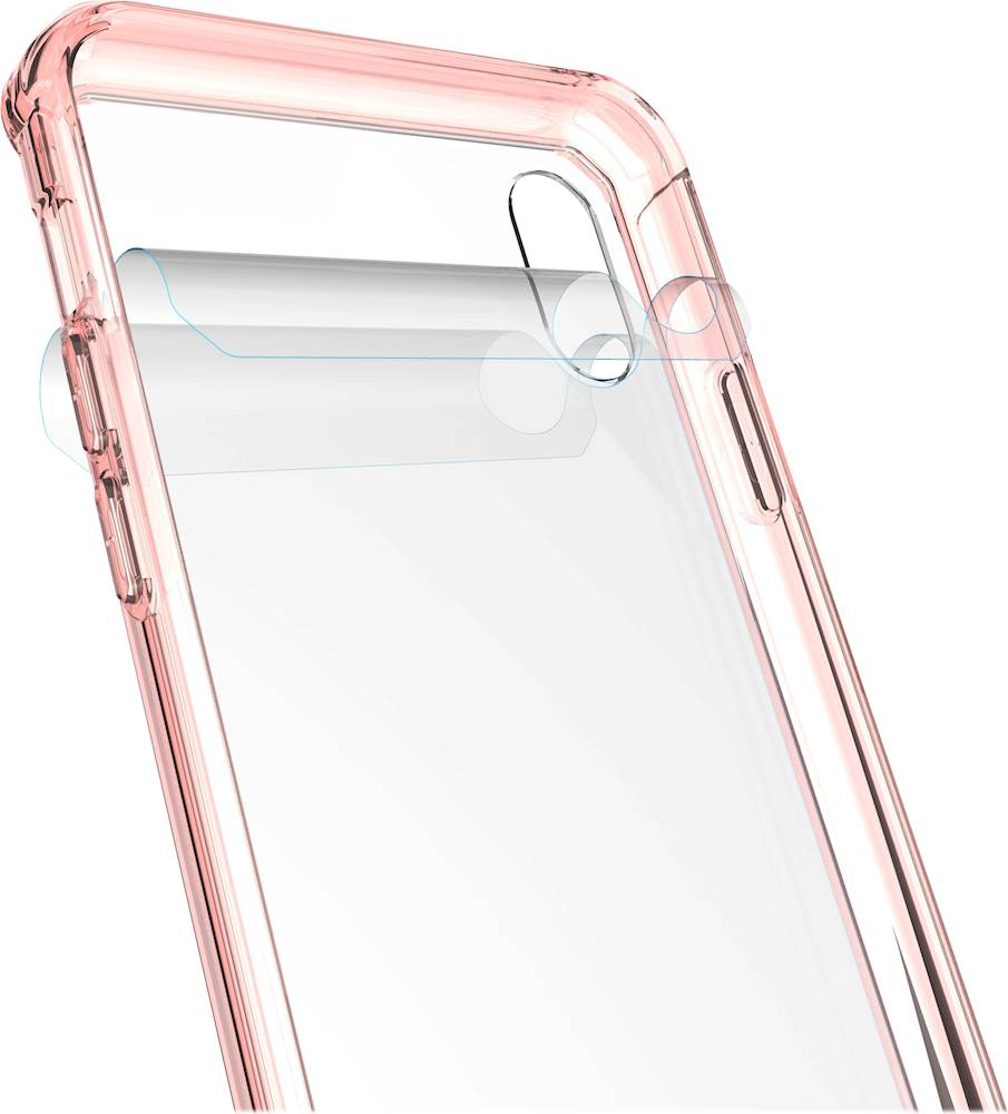 Clear Rose Gold iPhone 12 Pro Max Case - Hard Shell Series – Sahara Case LLC