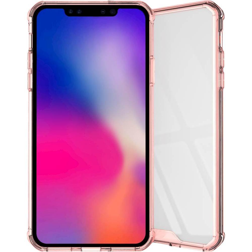 onlycase series case for apple iphone xr - rose gold clear