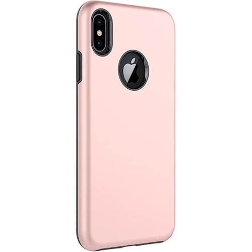 onlycase series classic case for apple iphone xs max - rose gold