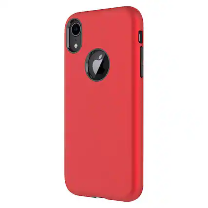 Front. SaharaCase - OnlyCase Series Classic Case for Apple® iPhone® XR - Red/Black.