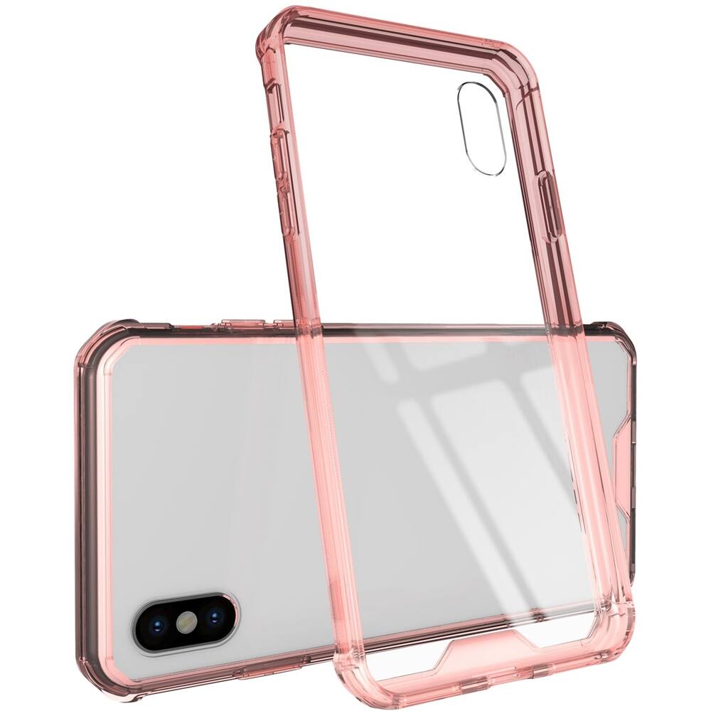 Alt View 11. SaharaCase - OnlyCase Series Case for Apple® iPhone® XS Max - Rose Gold Clear.