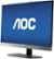 Alt View Zoom 1. AOC - 27" Widescreen Flat-Panel IPS LED HD Monitor - Piano Black/Silver.