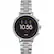 Front. Fossil - Gen 4 Venture HR Smartwatch 40mm Stainless Steel - Silver with Stainless Steel Strap.