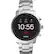 Front. Fossil - Gen 4 Explorist HR Smartwatch 45mm Stainless Steel - Stainless Steel.
