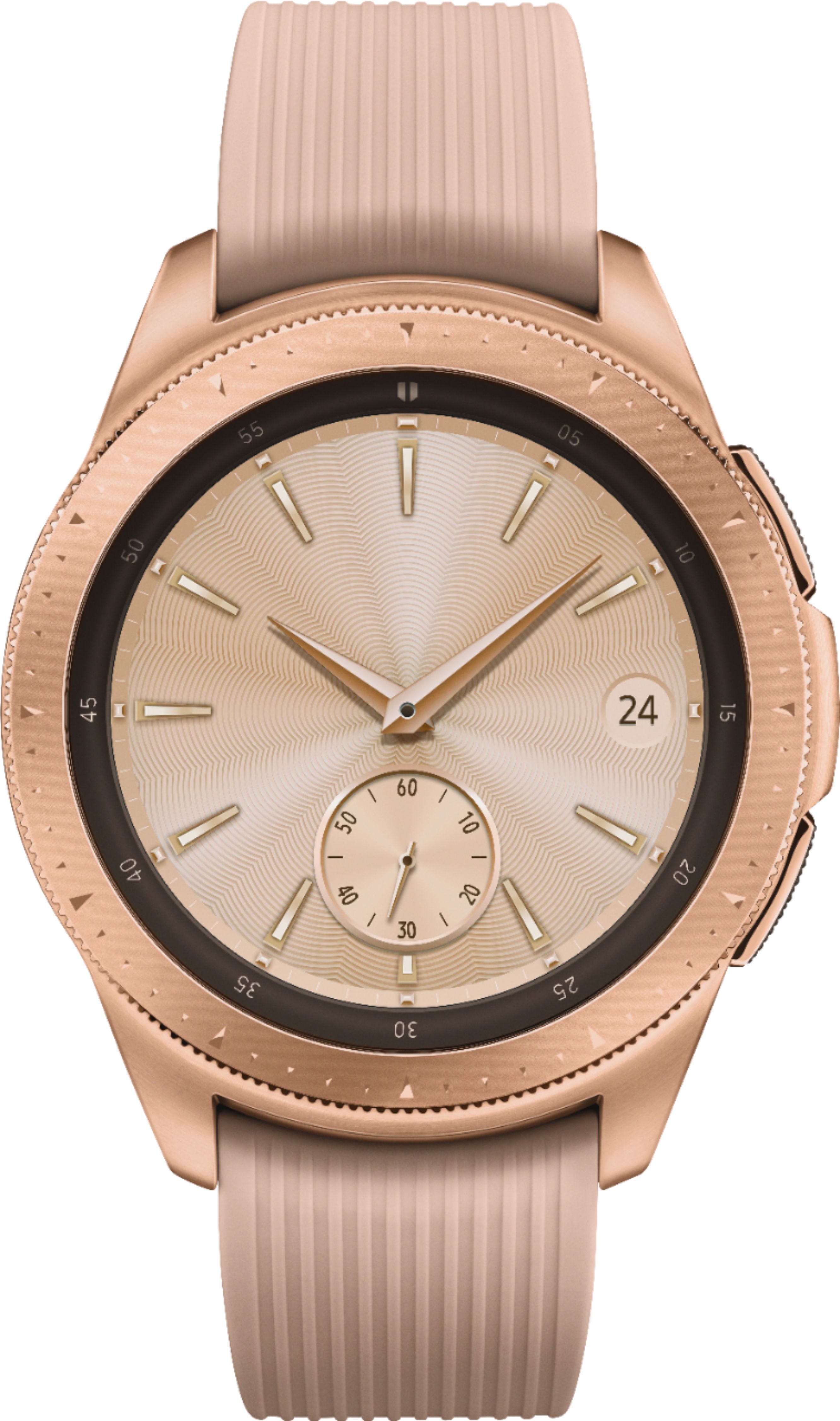 Samsung Galaxy Watch Smartwatch 42mm Stainless Steel LTE (unlocked) Rose Gold SMR815UZDAXAR