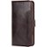 Front Zoom. SaharaCase - Leather Flip Folio Case for Apple® iPhone® XR - Brown.