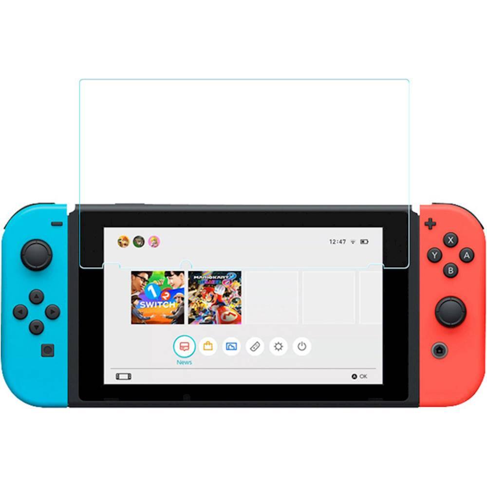 Alt View 11. SaharaCase - ZeroDamage Screen Protector for Nintendo Switch - Clear.