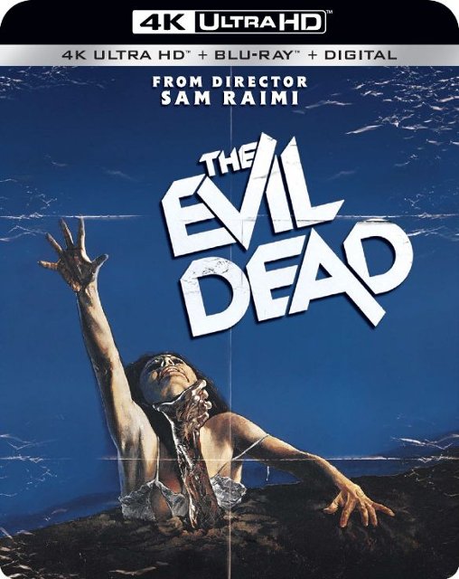 Front Standard. The Evil Dead [Includes Digital Copy] [4K Ultra HD Blu-ray/Blu-ray] [1981].