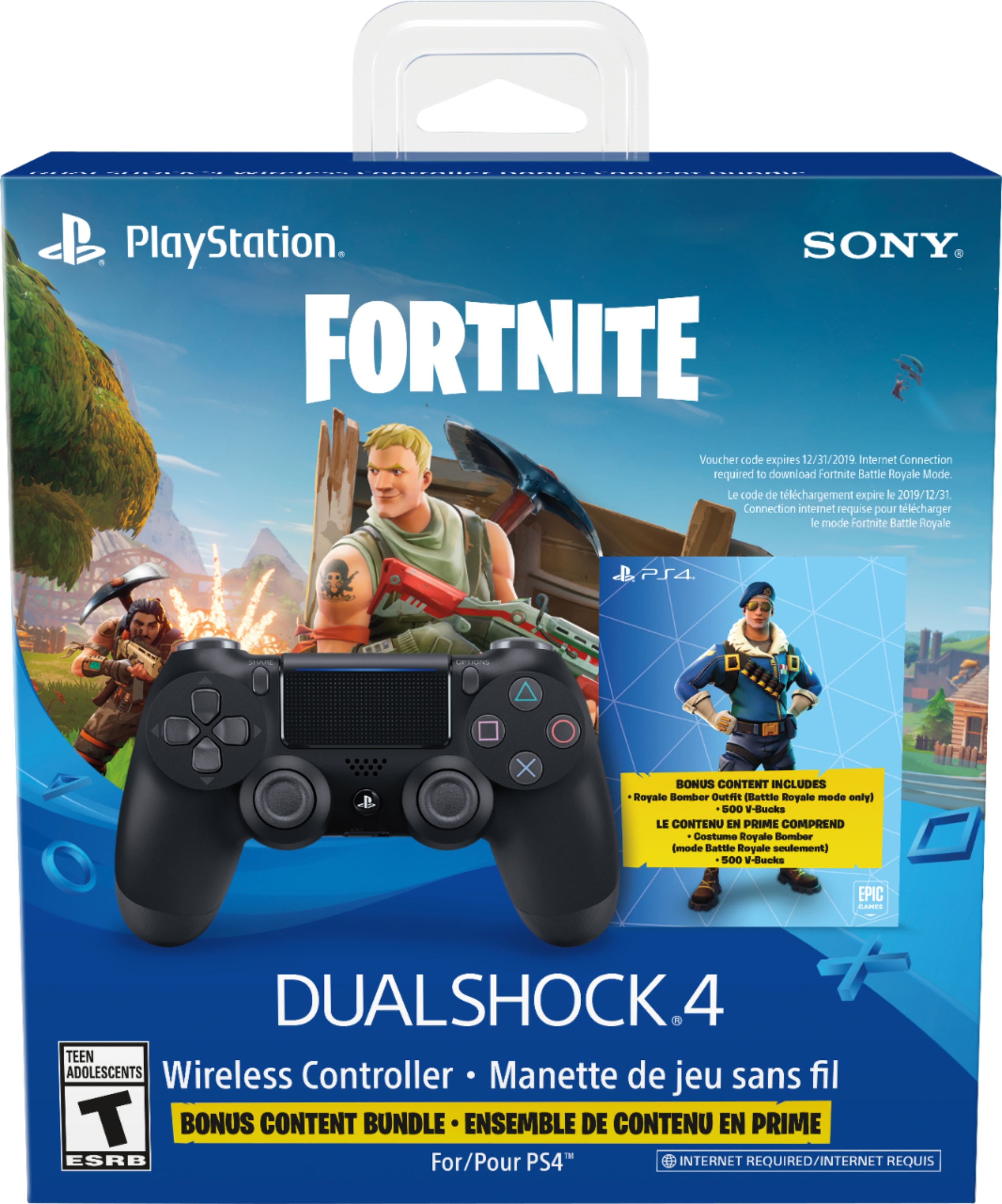 Ps4 controller with fortnite on sale bundle