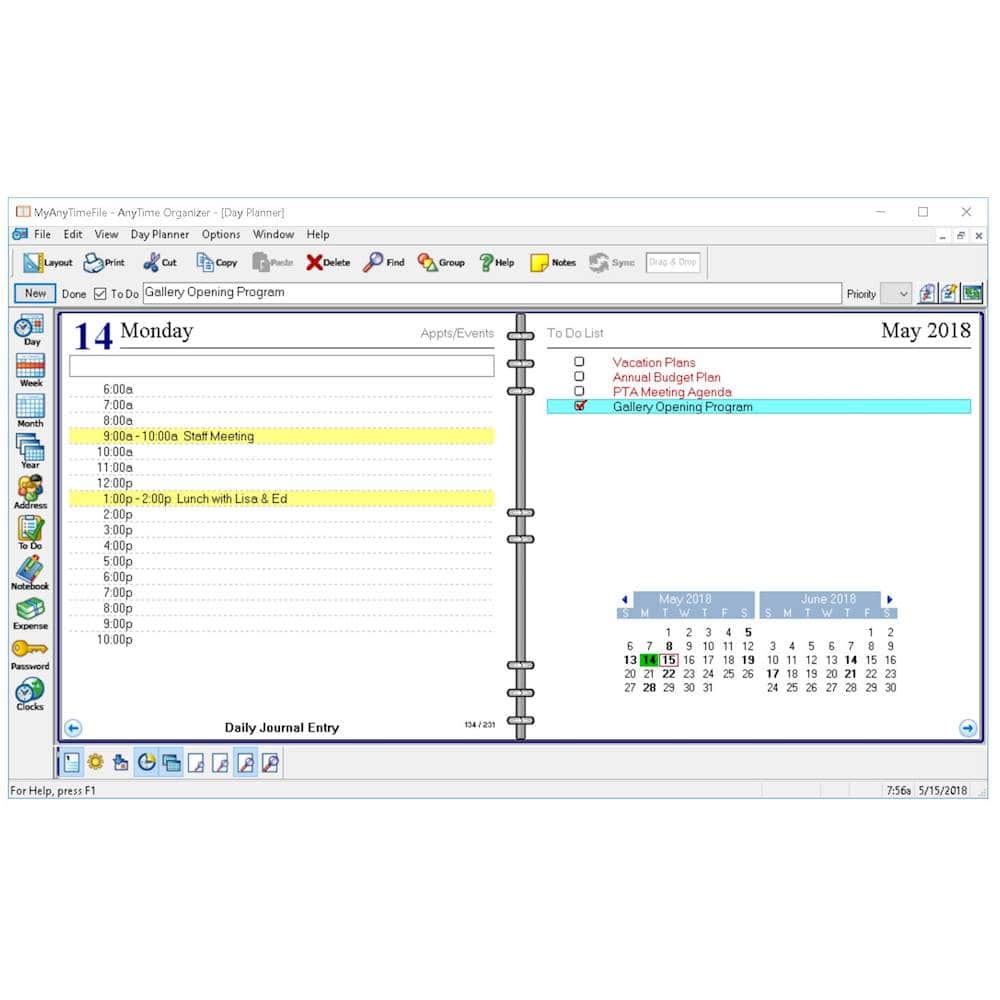 Alt View 14. Individual Software - AnyTime Organizer Deluxe 16.