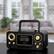 Alt View 12. Studebaker - CD-RW/CD-R Boombox with AM/FM Radio - Black.