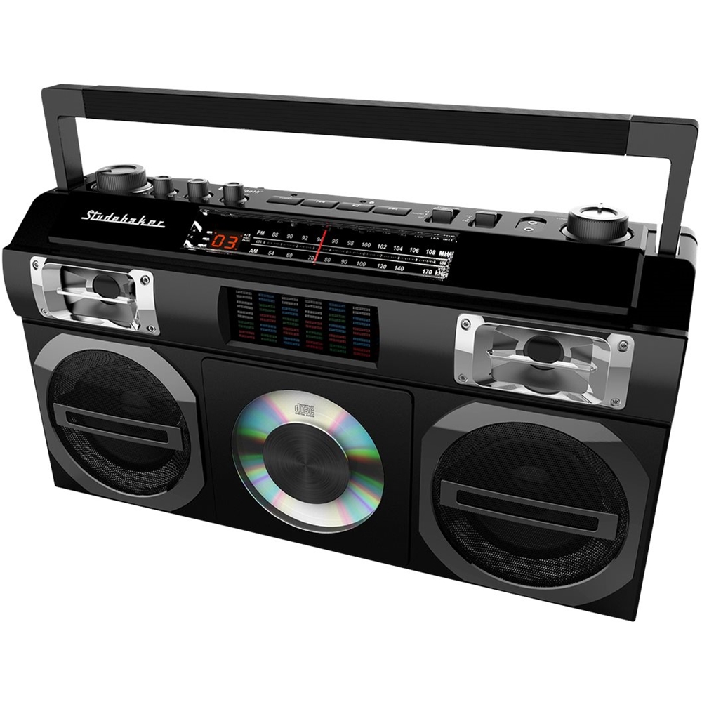 Questions and Answers: Studebaker Master Blaster 5W RMS Boombox with AM ...