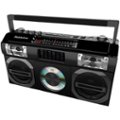Front Zoom. Studebaker - Master Blaster CD-RW/CD-R/CD-DA Boombox with AM/FM Radio - Black.