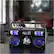 Alt View 12. Studebaker - Master Blaster 5W Boombox with Bluetooth - Black.