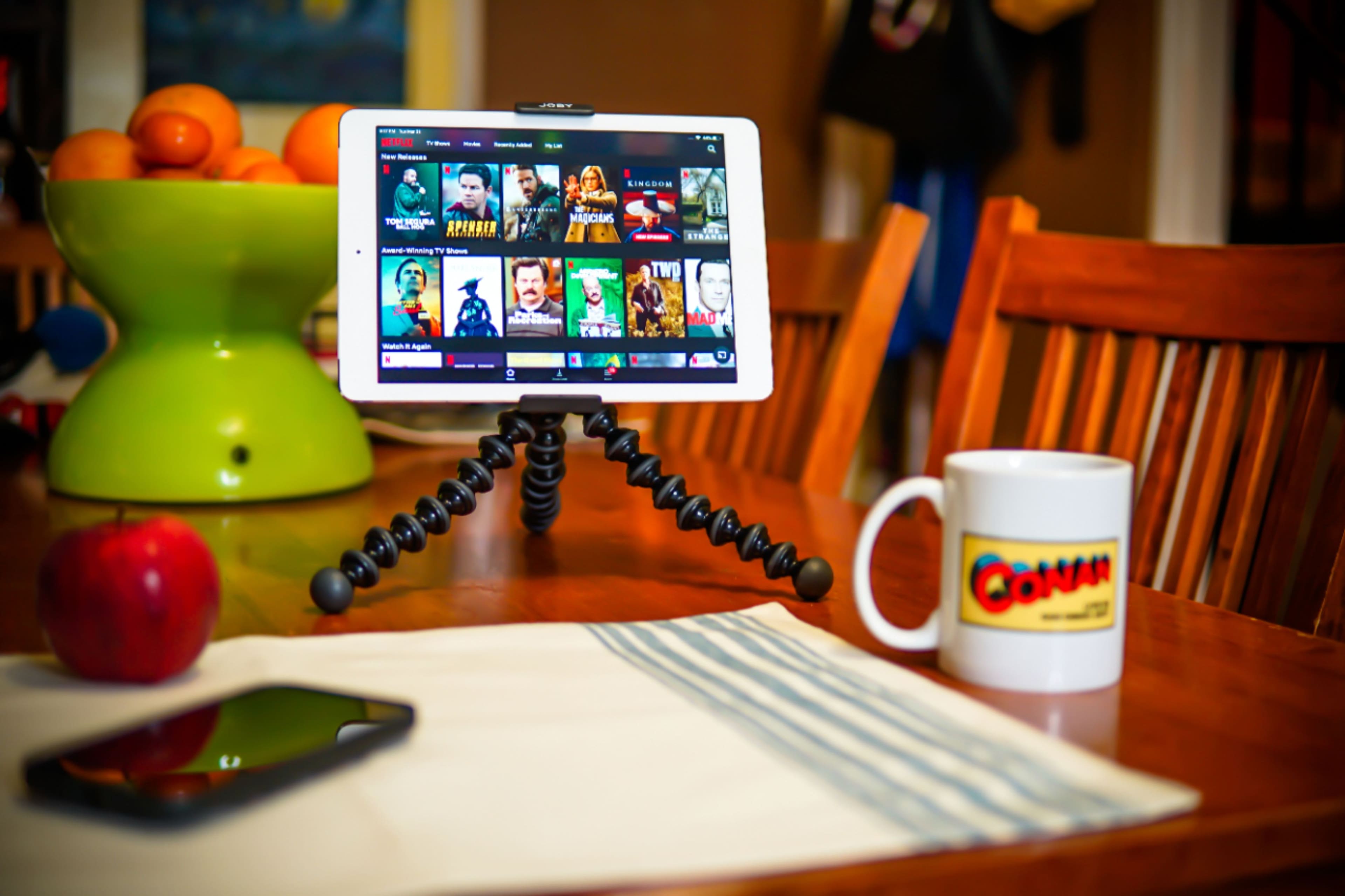 Alt View 14. JOBY - GripTight PRO Tablet Mount - Black.