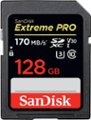 Front Zoom. SanDisk - Extreme PRO 128GB SDXC UHS-I Memory Card.