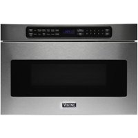 Viking - 23.9" Trim Kit for Professional 5 Series VMOD5240SS Microwave - Stainless steel - Front_Zoom