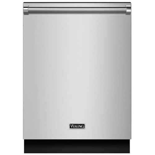 Front. Viking - 24" Built-In Dishwasher with Stainless Steel Tub - Stainless Steel.