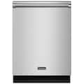 Viking - 24" Built-In Dishwasher with Stainless Steel Tub - Stainless Steel