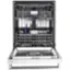 Alt View 11. Viking - 24" Built-In Dishwasher with Stainless Steel Tub - Stainless Steel.