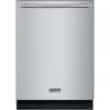 Front. Viking - 24" Top Control Built-In Dishwasher with Stainless Steel Tub - Custom Panel Ready.