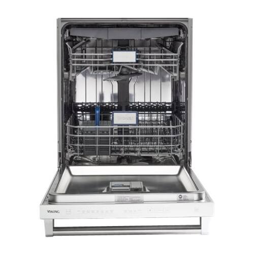 Alt View 11. Viking - 24" Top Control Built-In Dishwasher with Stainless Steel Tub - Custom Panel Ready.