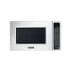 Front. Viking - 5 Series 1.5 Cu. Ft. Convection Microwave with Sensor Cooking - Stainless Steel.