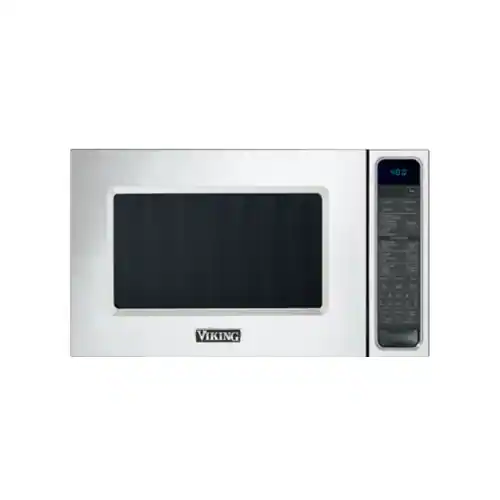 Front. Viking - 5 Series 1.5 Cu. Ft. Convection Microwave with Sensor Cooking - Stainless Steel.