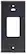 Front. Ring - Video Doorbell Pro Retro Fit Kit - Black.