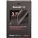 Alt View 11. AudioQuest - Rocket 11 30' Speaker Cable - Black/Gray Stripes.