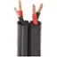Alt View 1. AudioQuest - Rocket 11 30' Speaker Cable - Black/Gray Stripes.