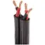 Left. AudioQuest - Rocket 11 30' Speaker Cable - Black/Gray Stripes.