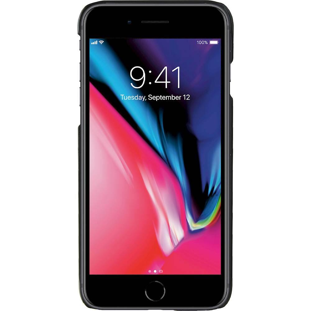 enamor triptych collection new york case for apple iphone 6, 6s, 7 and 8 - black/brown enamor triptych collection new york case for apple iphone 6, 6s, 7 and 8 - black/brown