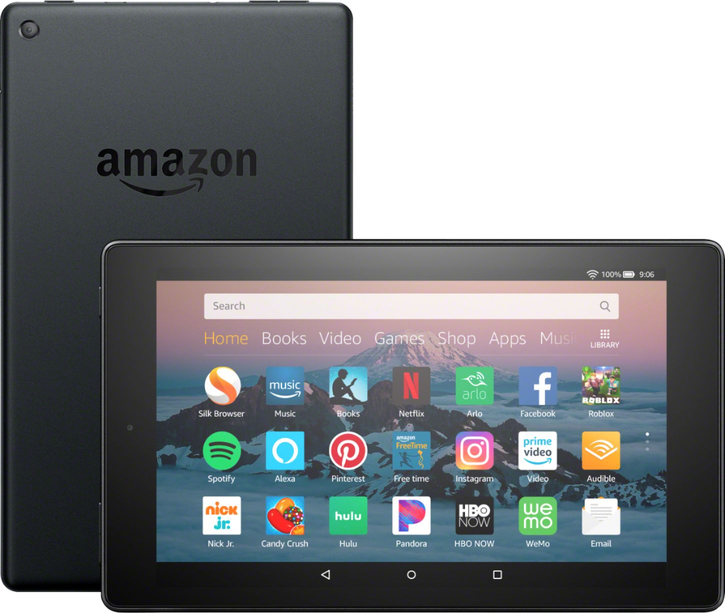 Amazon Kindle HD 8 16GB Fire Wi-Fi 8in-Nero 