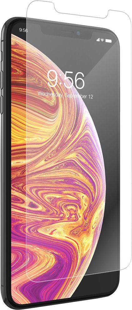 ZAGG - InvisibleShield HD Glass+ Screen Protector for AppleÂ® iPhoneÂ® XS Max - Clear was $24.99 now $16.99 (32.0% off)