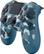 Left. Sony - DualShock 4 Wireless Controller for Sony PlayStation 4 - Blue Camouflage.