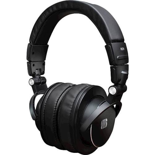 Left. PreSonus - HD9 Over-the-Ear Headphones - Black.